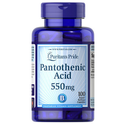 Pantothenic Acid 550Mg Time Release