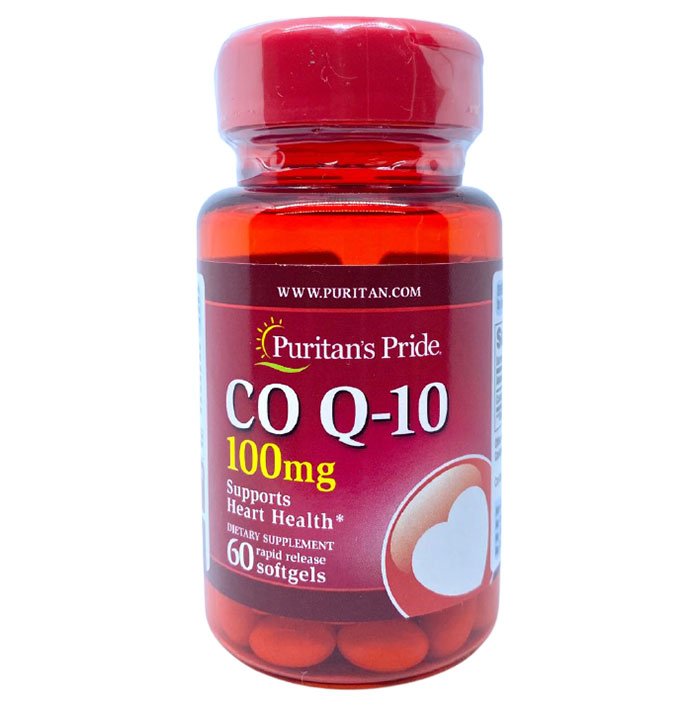 Puritan Pride   - Q-SORB co Q-10 100 Mg 60 Softgels