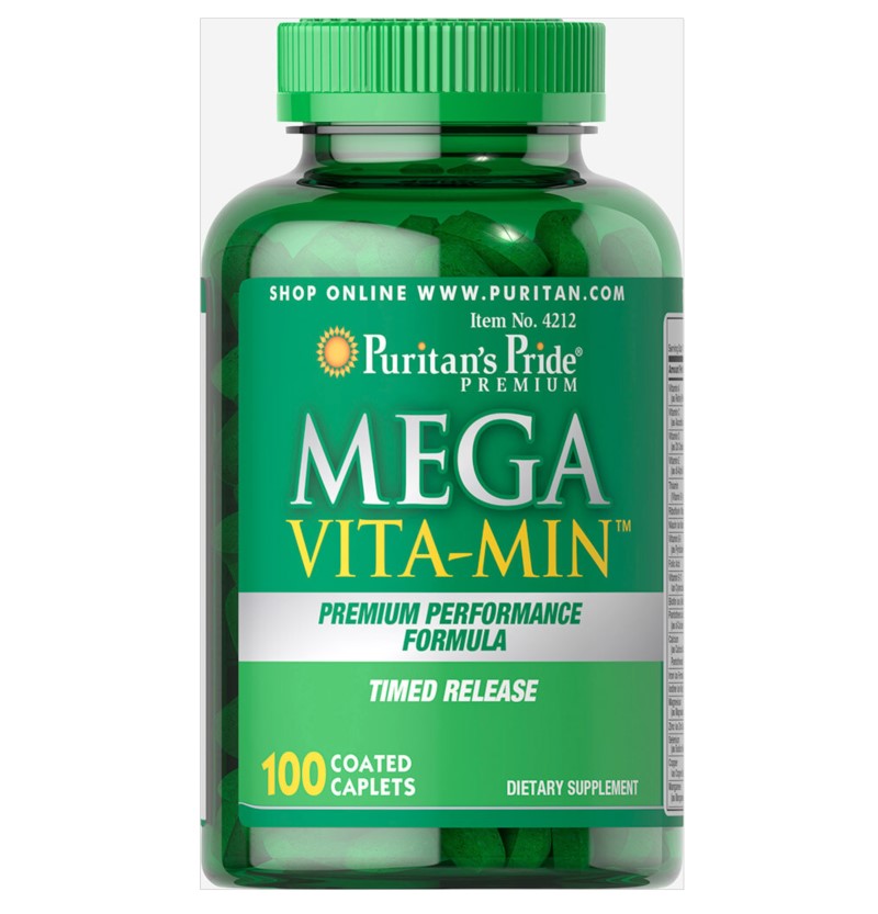 Puritan's Pride - Mega Vita-Min™ Multivitamin