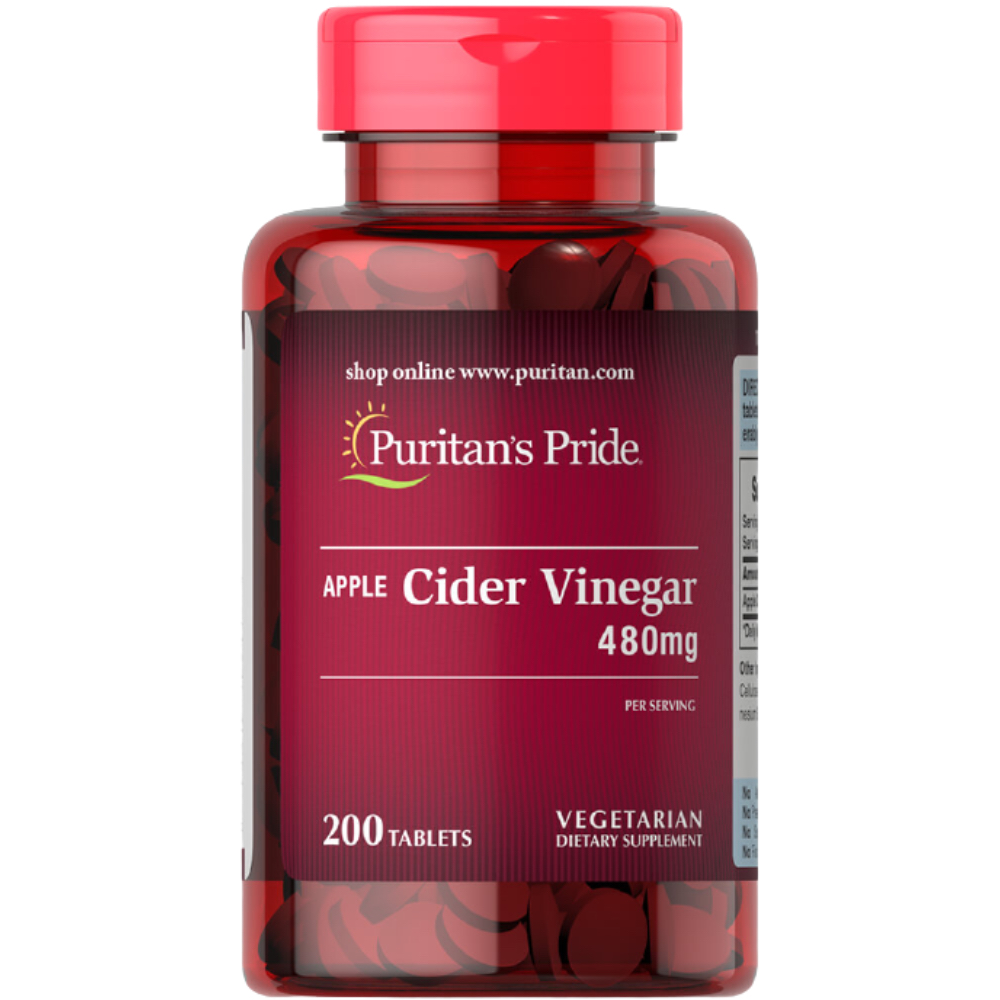 Puritan Pride   - Apple Cider Vinegar 480 Mg