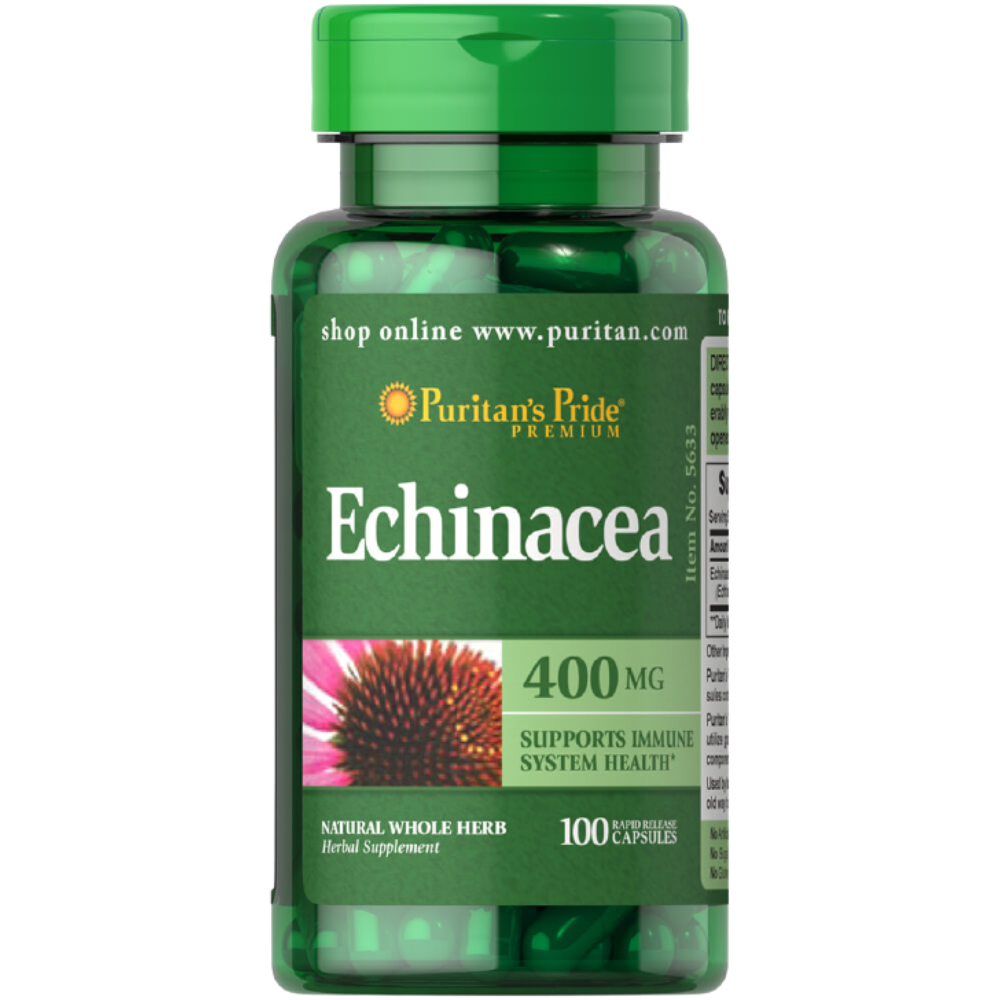 Puritan Pride   - Echinacea 400 Mg