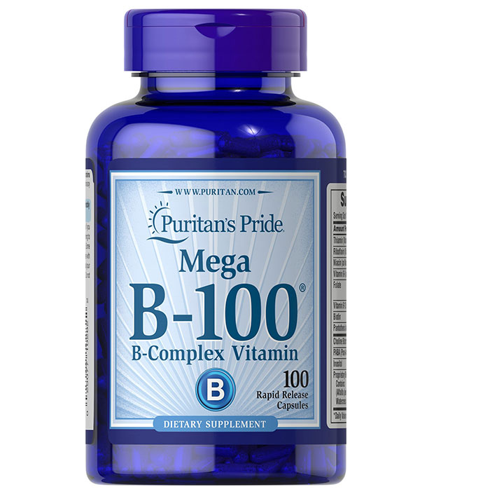Puritan Pride   - B-100 Complex 100 Capsules