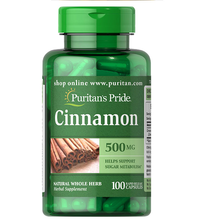 Puritan Pride   - Cinnamon 500 mg